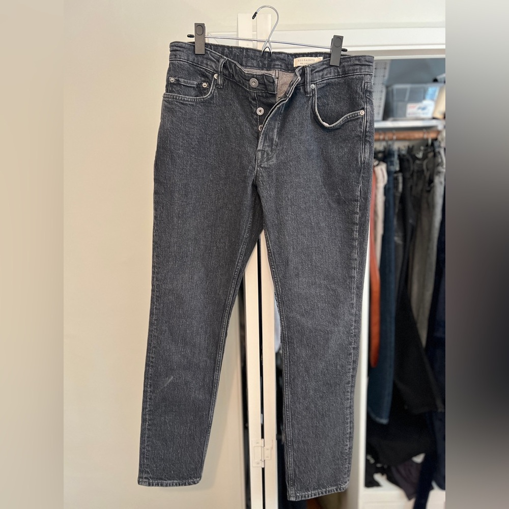 AllSaints - Rex - Washed Black - 30x30